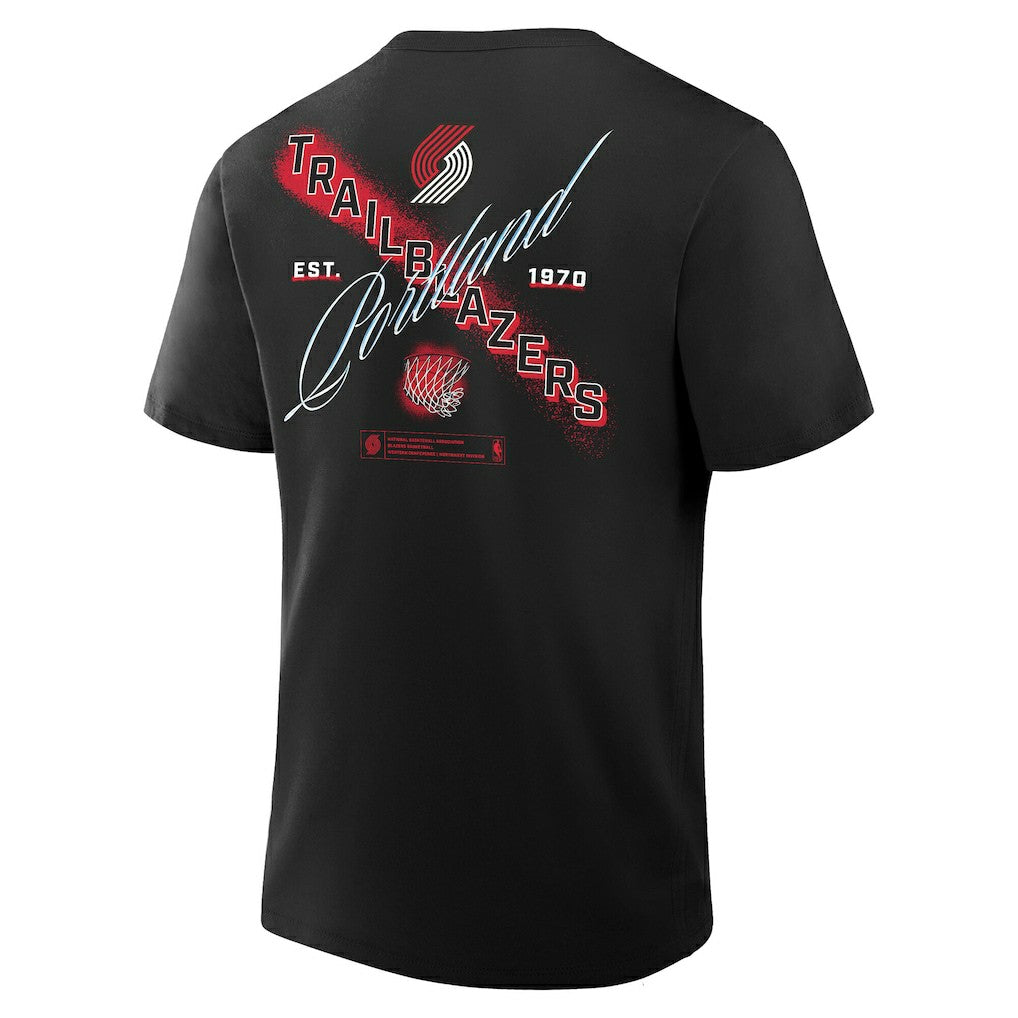 Portland Trail Blazers SOS T-Shirt sale - Black shop