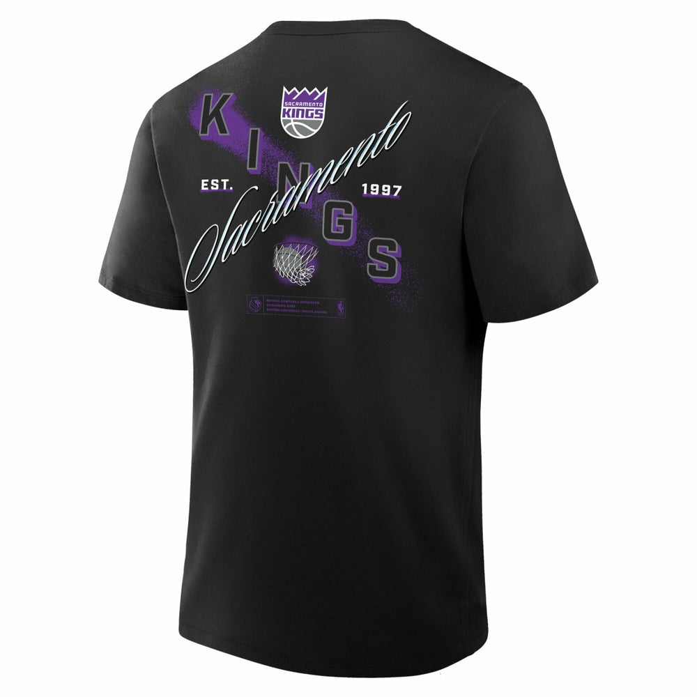 Sacramento Kings SOS T-Shirt - Black on sale
