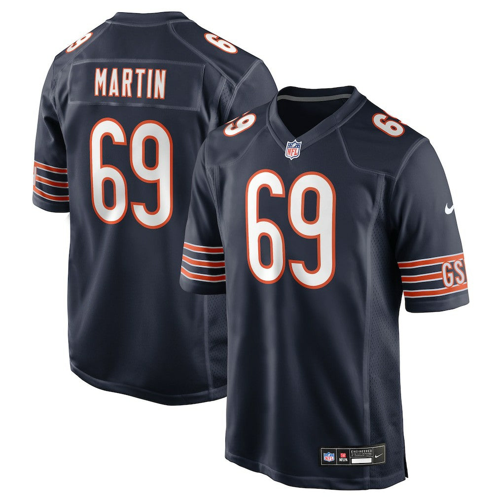 Jeremiah Martin Chicago Bears Team Game Jersey - Navy | Nike on sale
