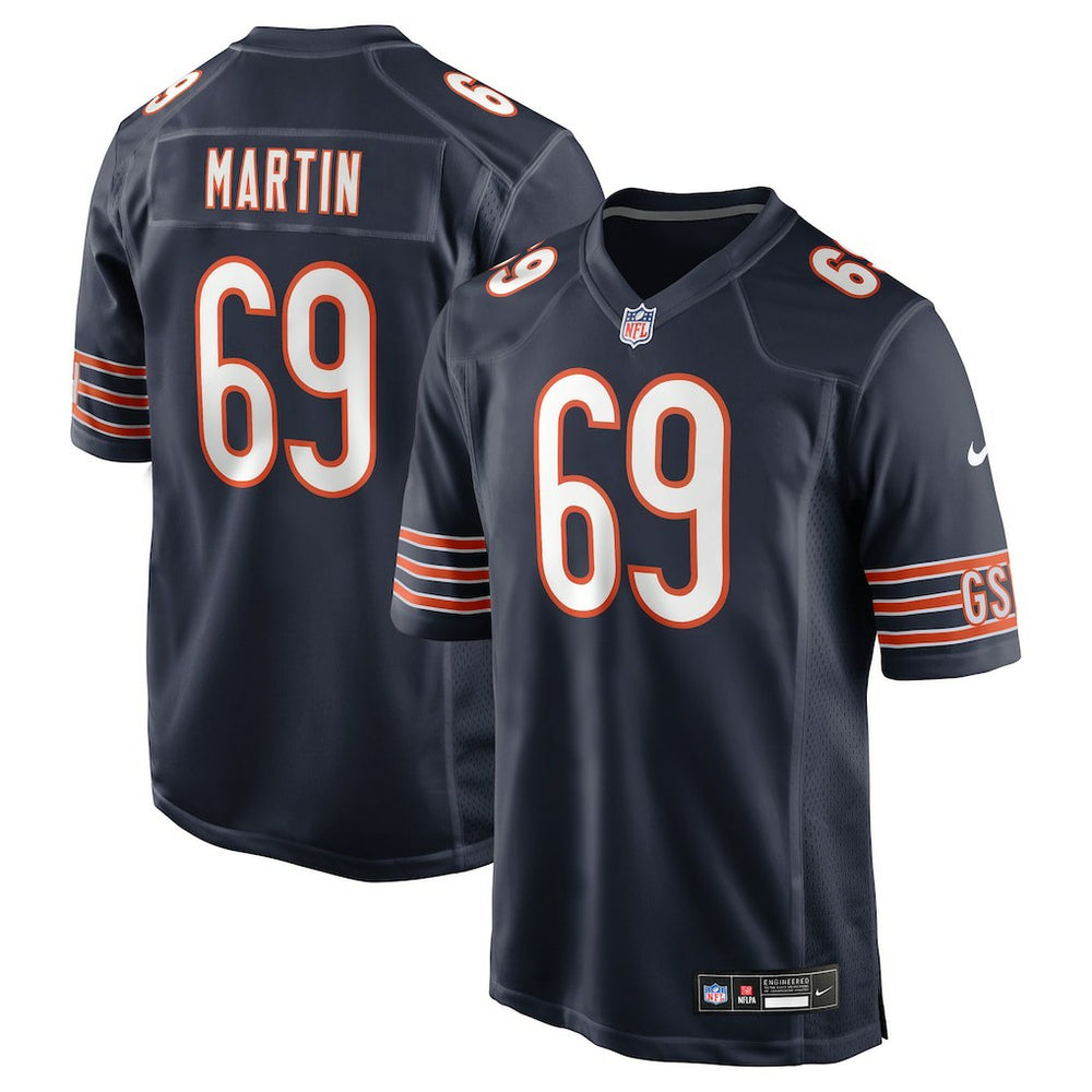 Jeremiah Martin Chicago Bears Team Game Jersey - Navy | Nike on sale
