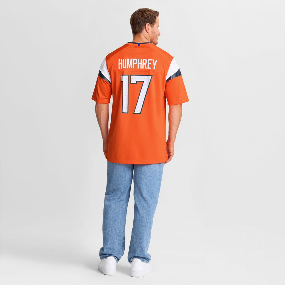 Lil'Jordan Humphrey Denver Broncos Team Game Jersey - Orange | Nike discount