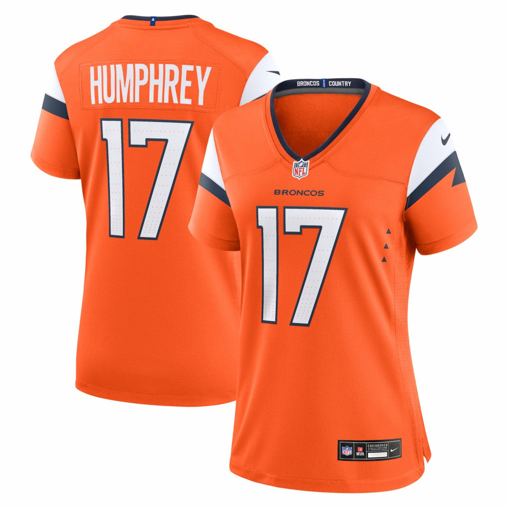 Lil'Jordan Humphrey Denver Broncos Women's Team Game Jersey - Orange | Nike discount