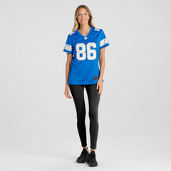 Anthony Firkser Detroit Lions Women's Team Game Jersey - Blue | Nike cheap