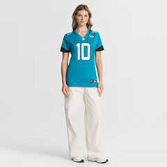 Carter Bradley Jacksonville Jaguars Women's Team Game Jersey - Teal | Nike for sale