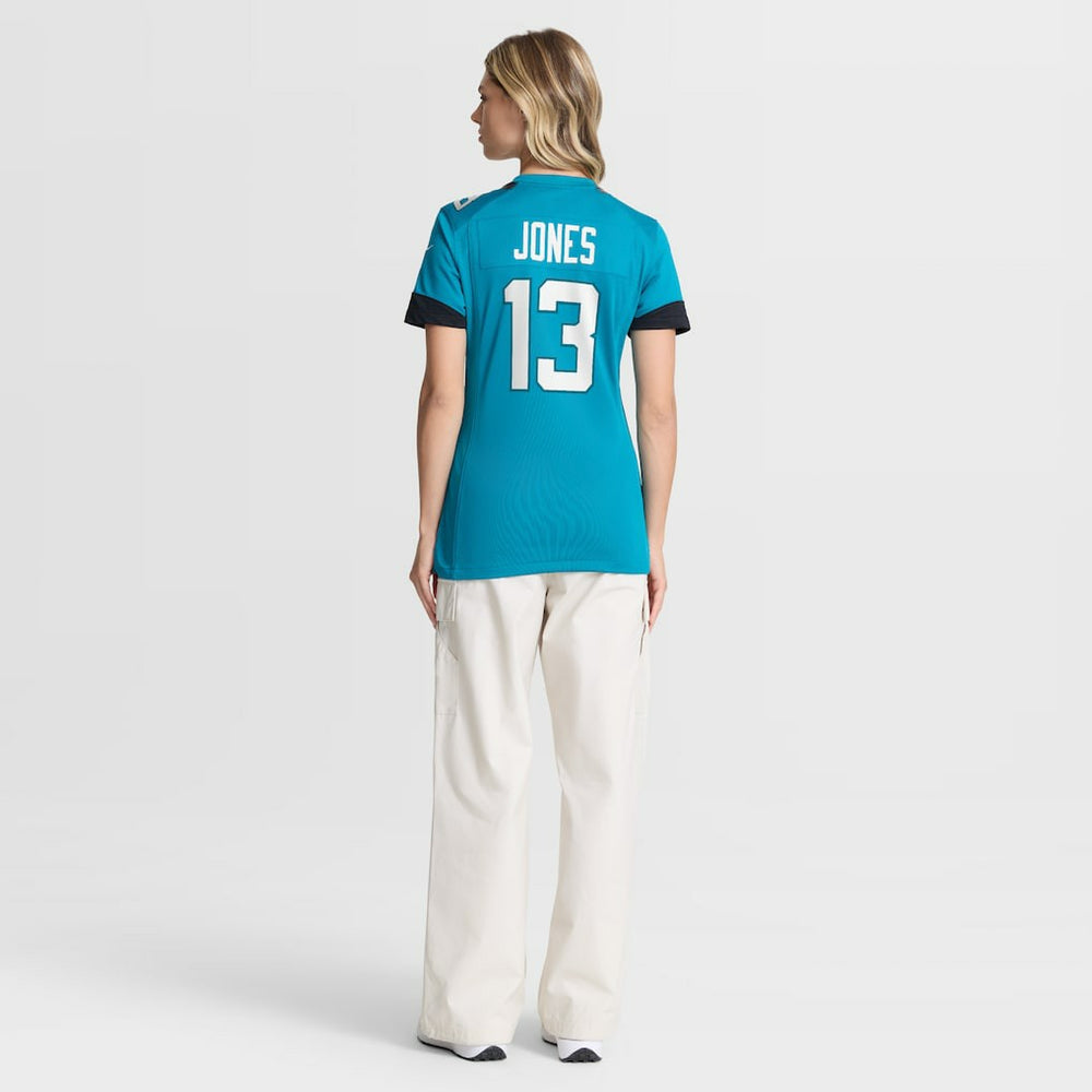 Tim Jones Jacksonville Jaguars Women's Team Game Jersey - Teal | Nike on sale