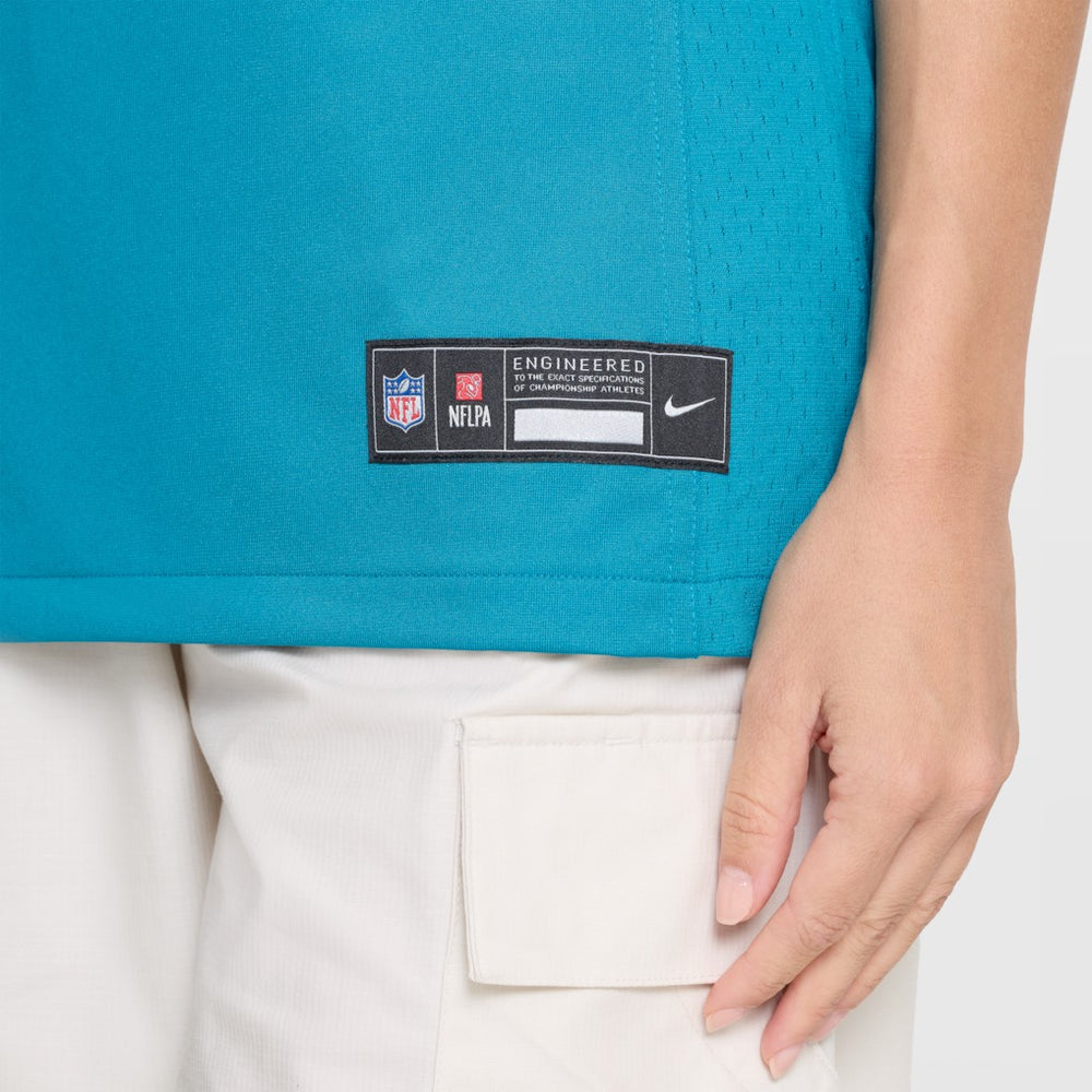 Tim Jones Jacksonville Jaguars Women's Team Game Jersey - Teal | Nike on sale