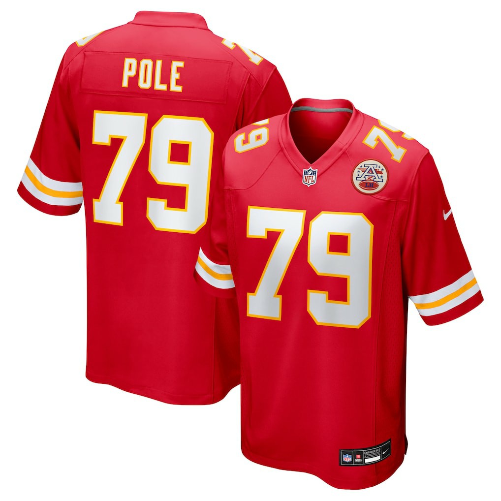Esa Pole Kansas City Chiefs Team Game Jersey - Red | Nike on sale