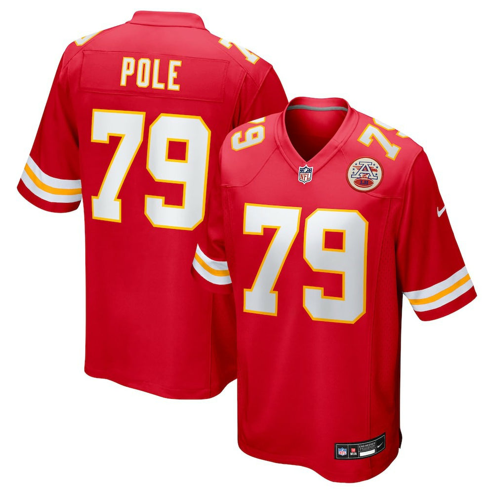 Esa Pole Kansas City Chiefs Team Game Jersey - Red | Nike on sale
