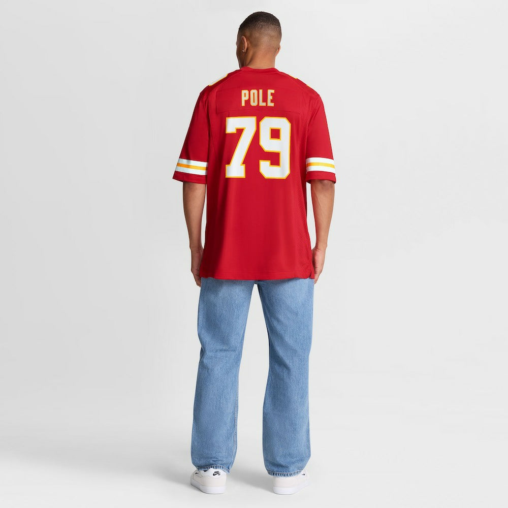 Esa Pole Kansas City Chiefs Team Game Jersey - Red | Nike on sale