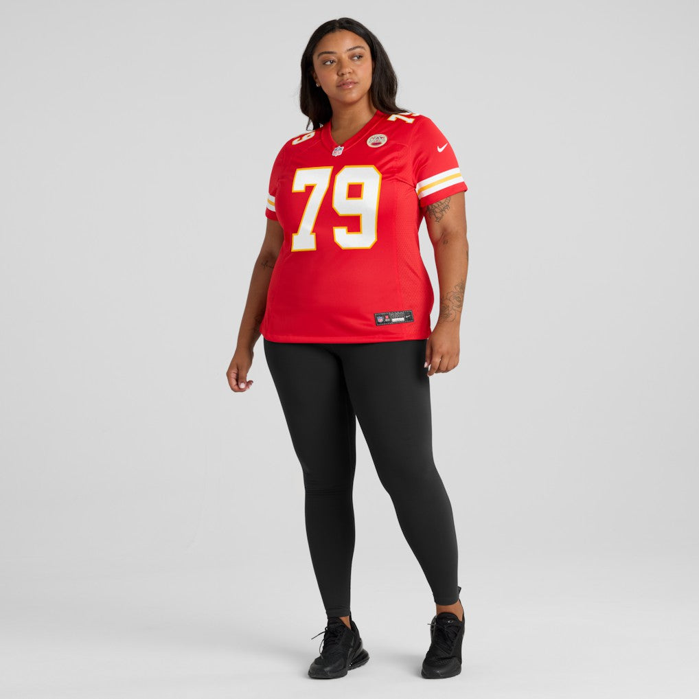 Esa Pole Kansas City Chiefs Women's Team Game Jersey - Red | Nike cheap
