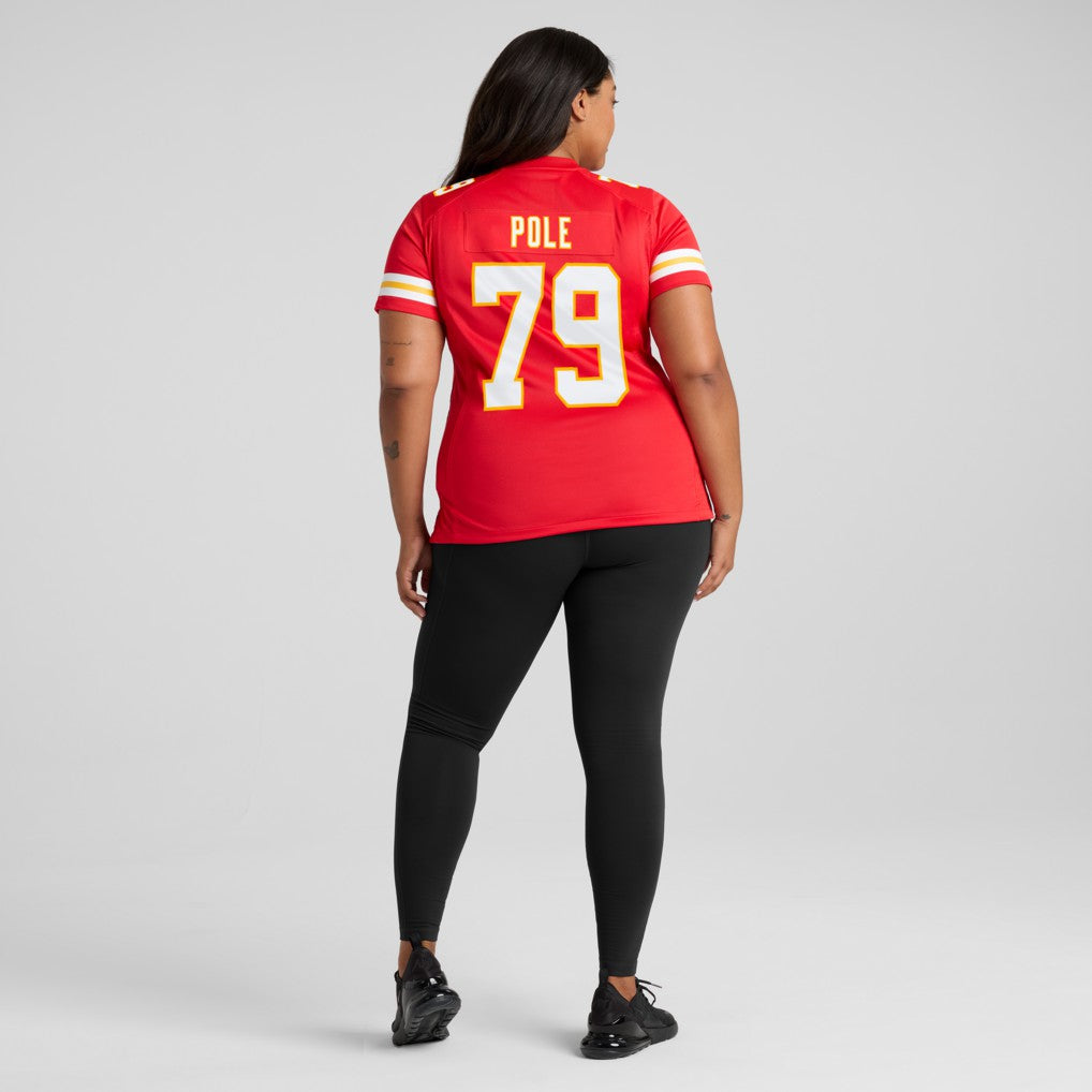 Esa Pole Kansas City Chiefs Women's Team Game Jersey - Red | Nike cheap