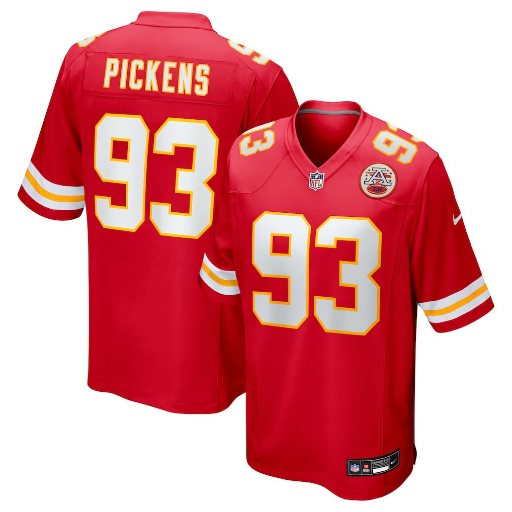 Zacch Pickens Kansas City Chiefs Team Game Jersey - Red | Nike outlet