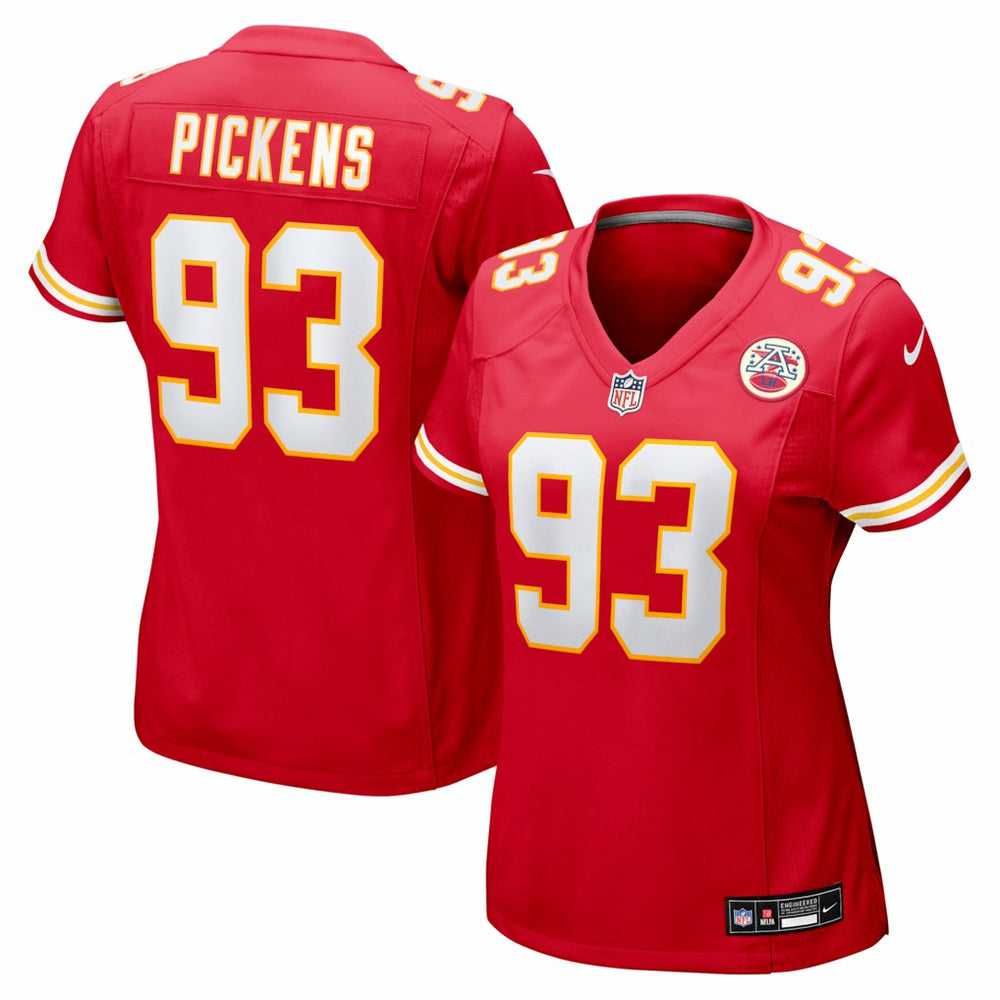 Zacch Pickens Kansas City Chiefs Women's Team Game Jersey - Red | Nike cheap
