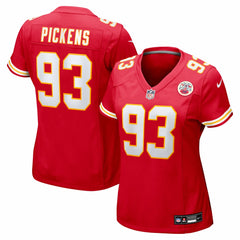 Zacch Pickens Kansas City Chiefs Women's Team Game Jersey - Red | Nike cheap