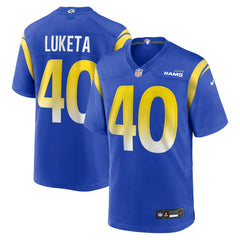 Jesse Luketa Los Angeles Rams Team Game Jersey - Royal | Nike outlet