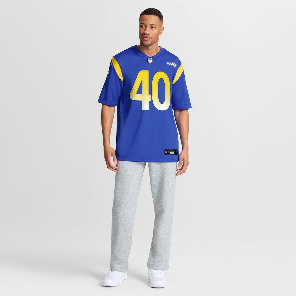 Jesse Luketa Los Angeles Rams Team Game Jersey - Royal | Nike outlet