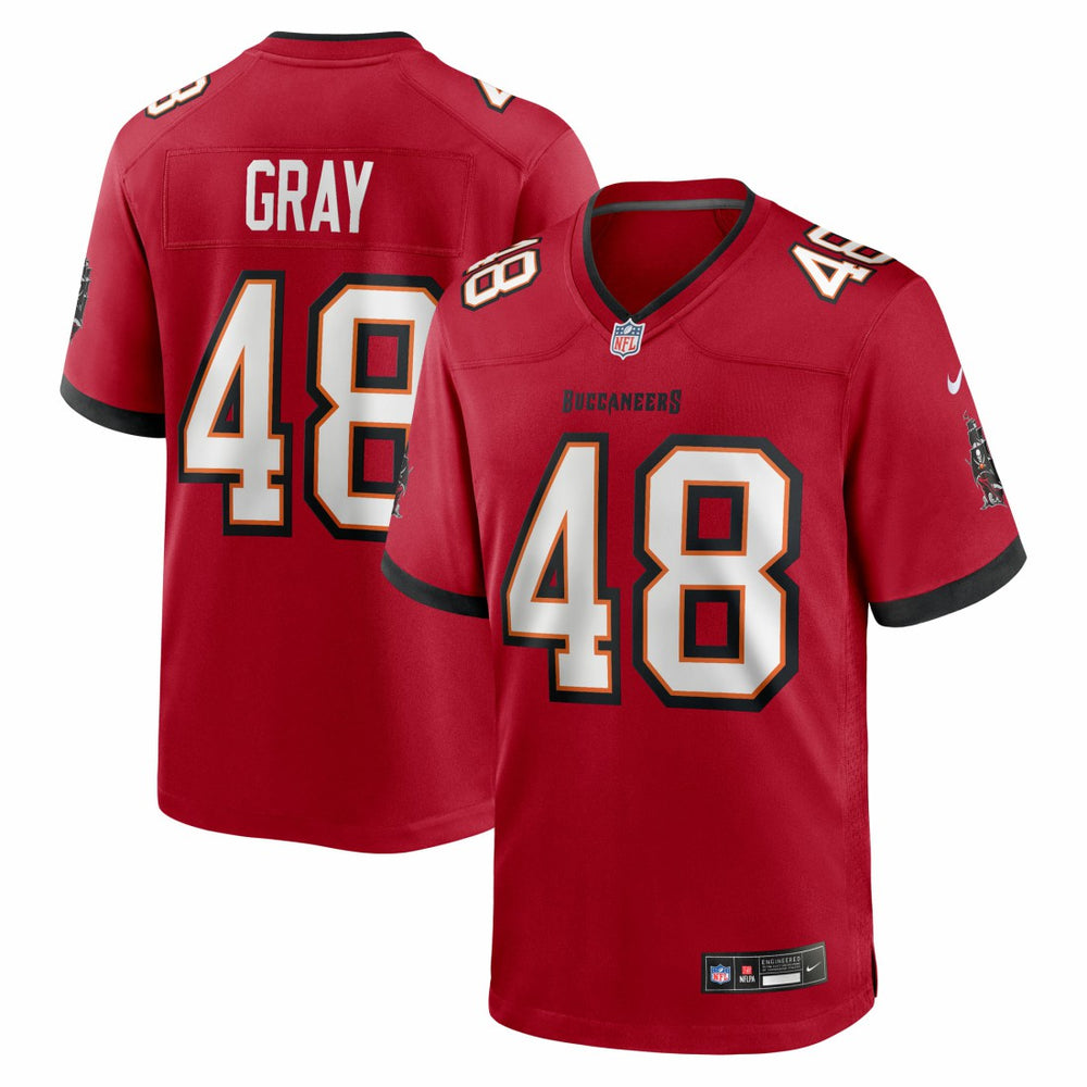 JT Gray Tampa Bay Buccaneers Team Game Jersey - Red | Nike online