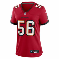 Benton Whitley Tampa Bay Buccaneers Women's Team Game Jersey - Red | Nike outlet