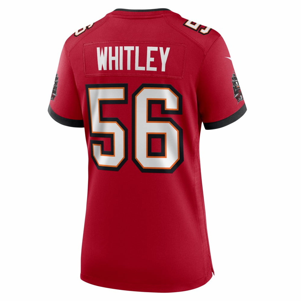Benton Whitley Tampa Bay Buccaneers Women's Team Game Jersey - Red | Nike outlet