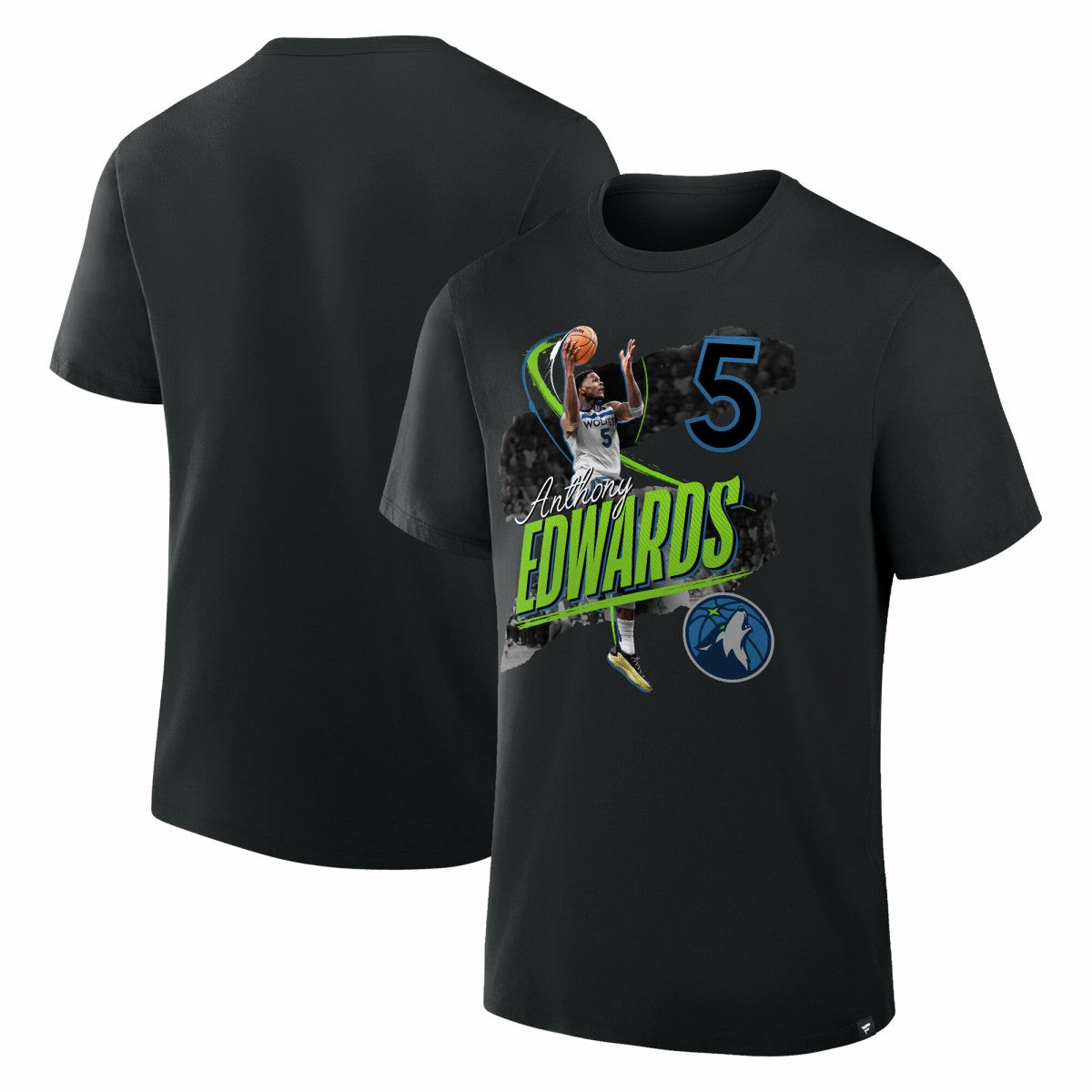 Anthony Edwards Minnesota Timberwolves Start of Season T-Shirt - Black sale
