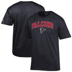 Atlanta Falcons Champion Arch Over Logo T-Shirt - Black discount