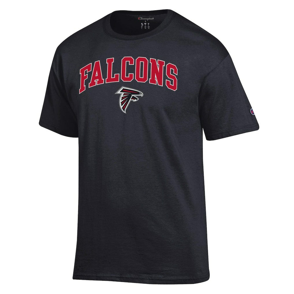 Atlanta Falcons Champion Arch Over Logo T-Shirt - Black discount