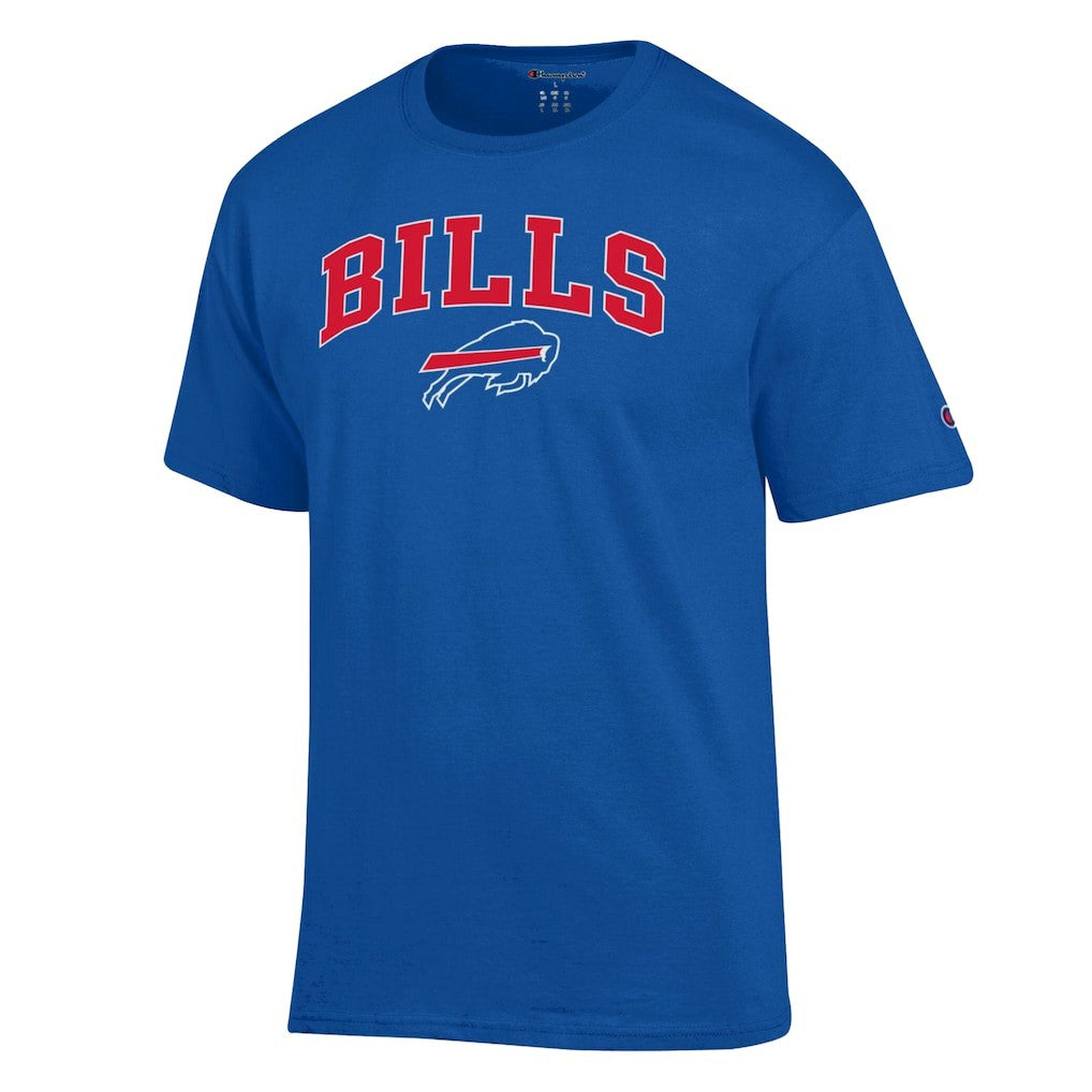 Buffalo Bills Champion Arch Over Logo T-Shirt - Royal cheap