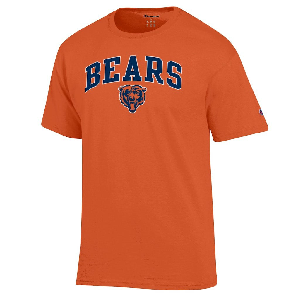 Chicago Bears Champion Arch Over Logo T-Shirt - Orange discount