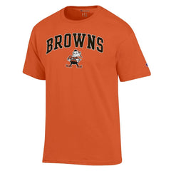 Cleveland Browns Champion Arch Over Logo T-Shirt - Orange outlet
