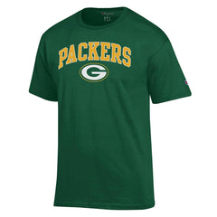 Green Bay Packers Champion Arch Over Logo T-Shirt - Green online
