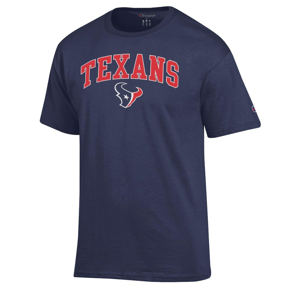 Houston Texans Champion Arch Over Logo T-Shirt - Navy for sale