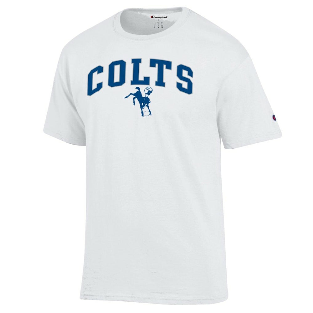 Indianapolis Colts Champion Arch Over Logo T-Shirt - White online