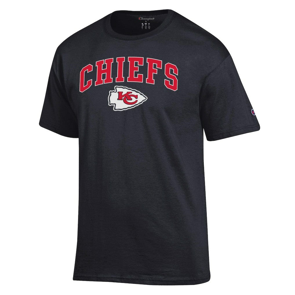 Kansas City Chiefs Champion Arch Over Logo T-Shirt - Black sale