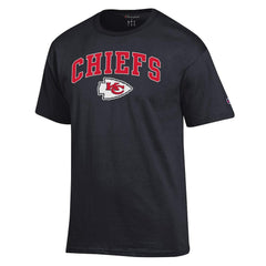 Kansas City Chiefs Champion Arch Over Logo T-Shirt - Black sale