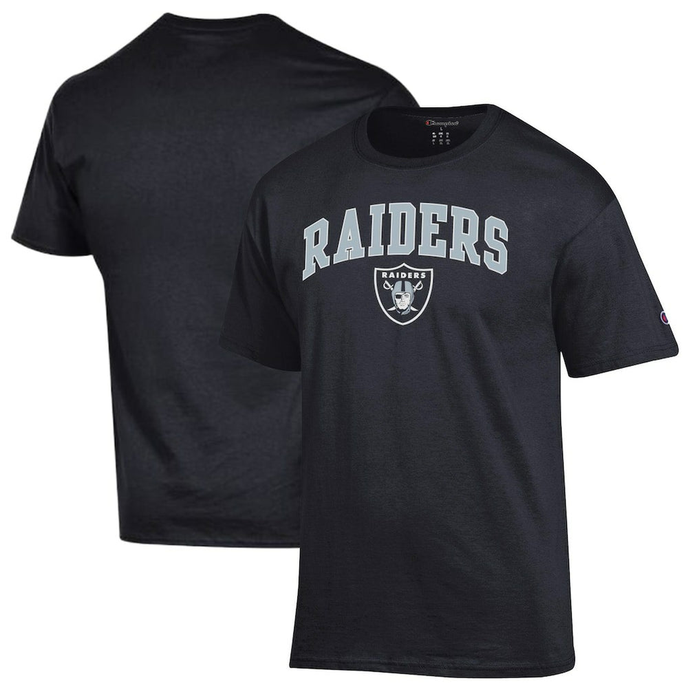 Las Vegas Raiders Champion Arch Over Logo T-Shirt - Black outlet