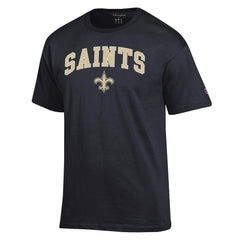 New Orleans Saints Champion Arch Over Logo T-Shirt - Black sale