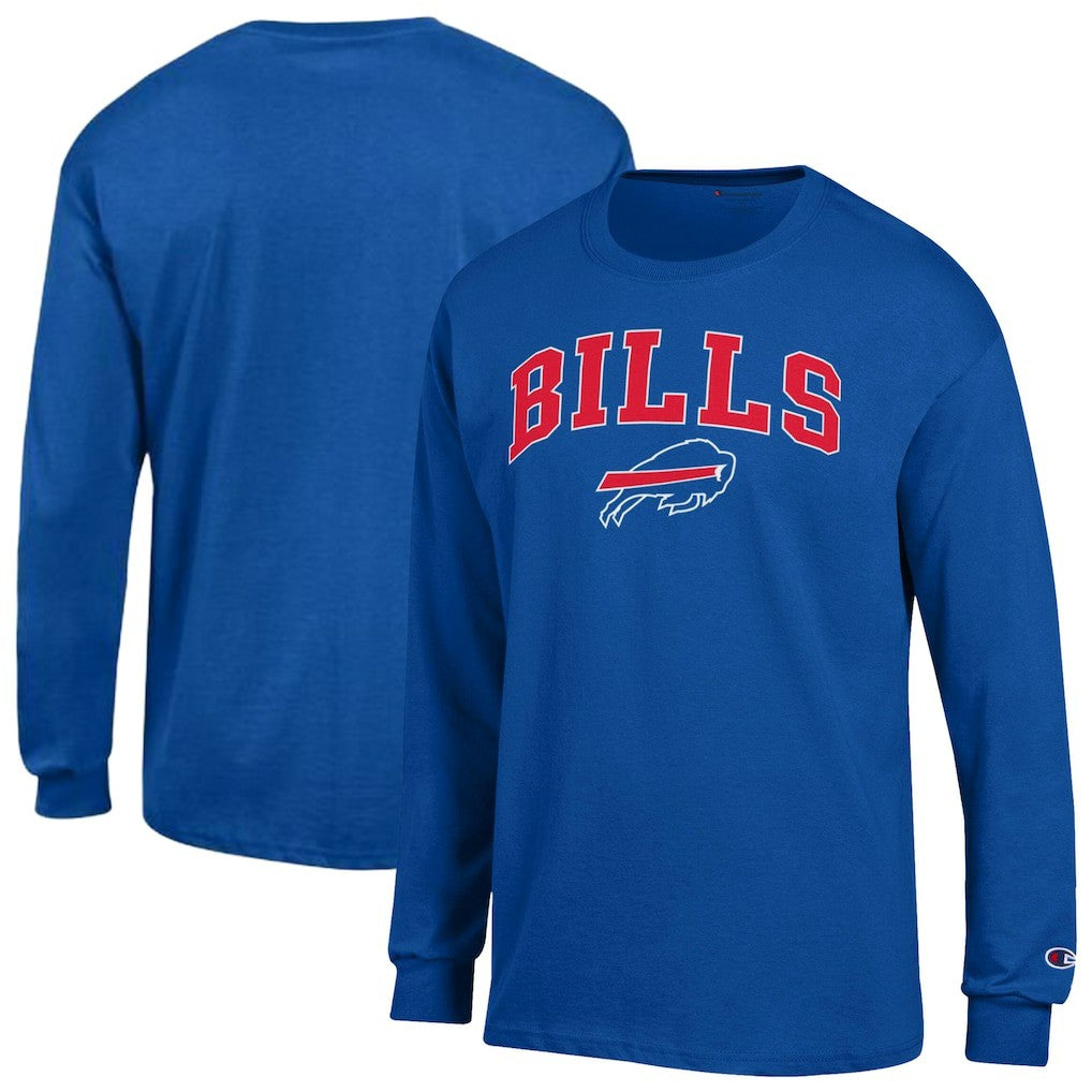 Buffalo Bills Champion Arch Over Logo Long Sleeve T-Shirt - Royal cheap