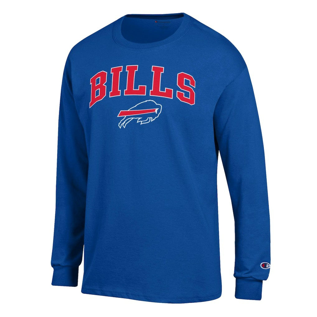 Buffalo Bills Champion Arch Over Logo Long Sleeve T-Shirt - Royal cheap