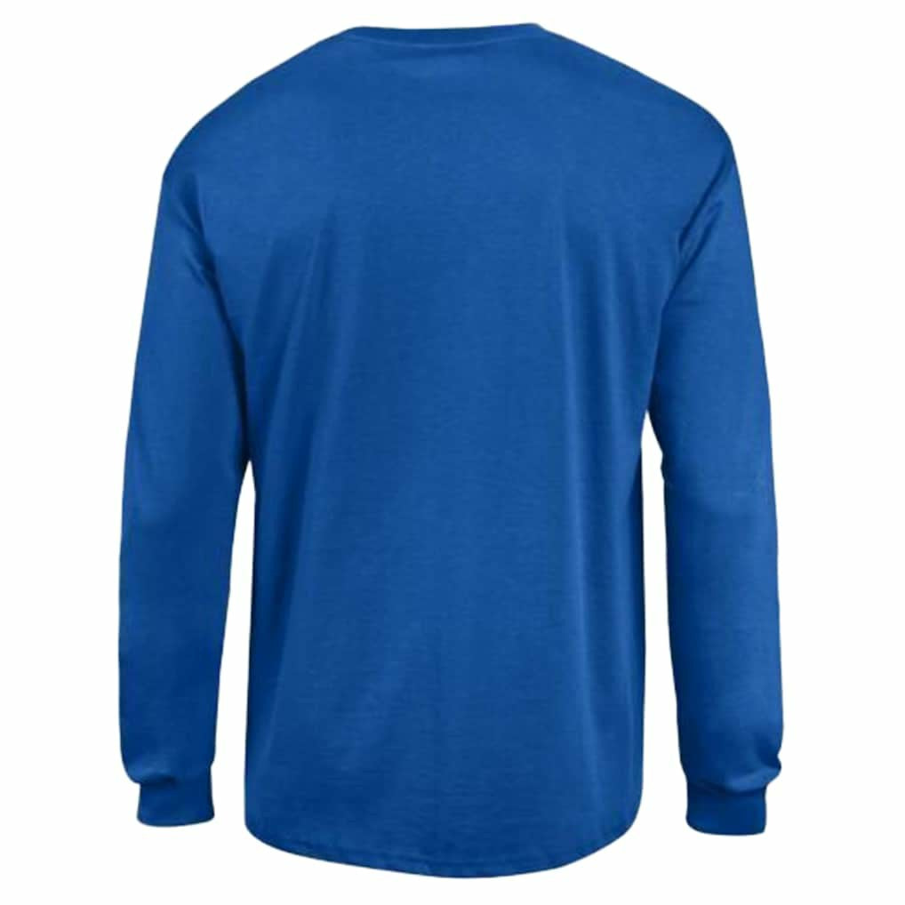 New York Giants Champion Arch Over Logo Long Sleeve T-Shirt - Royal online