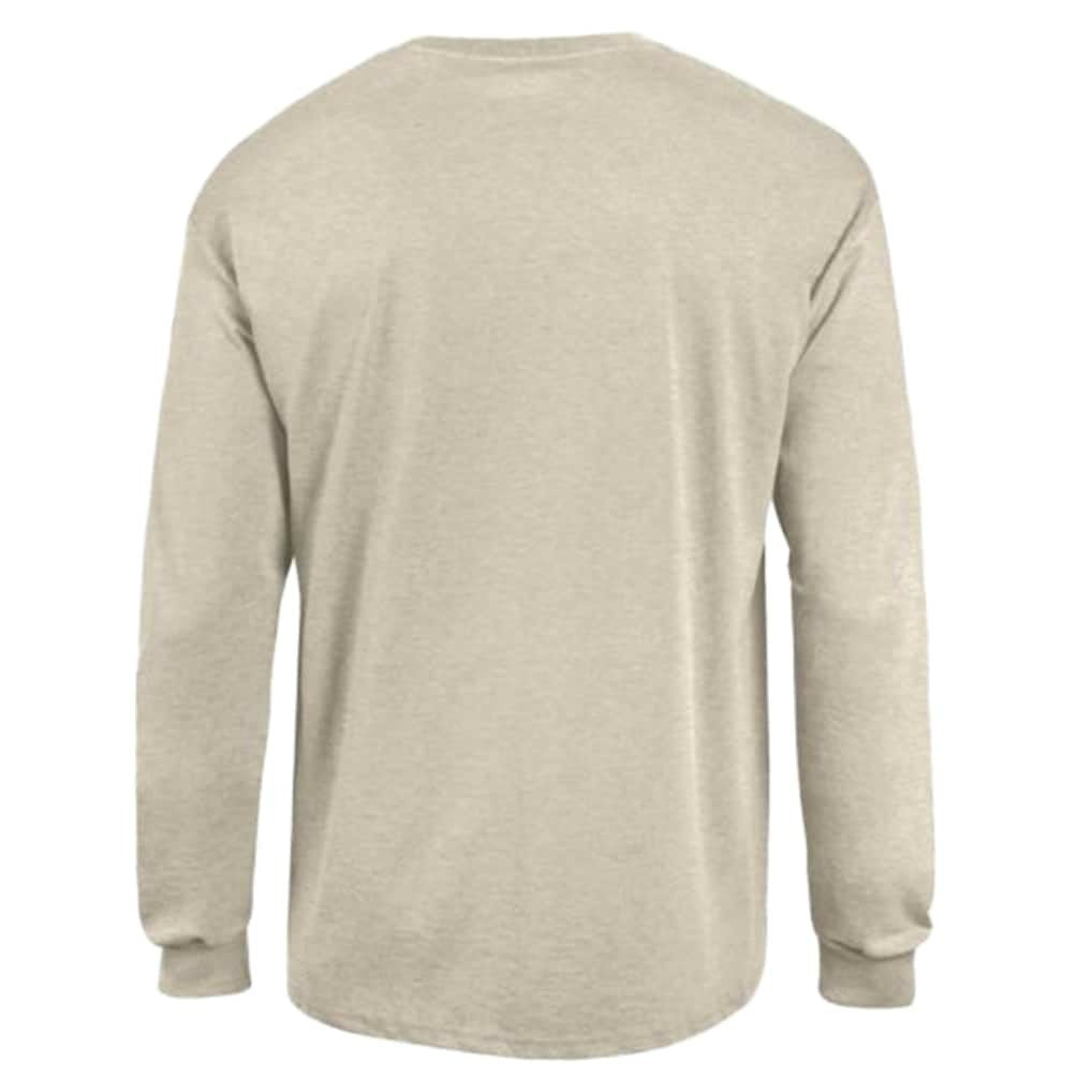 Atlanta Falcons Champion White Ink Jersey Long Sleeve T-Shirt - Oatmeal sale