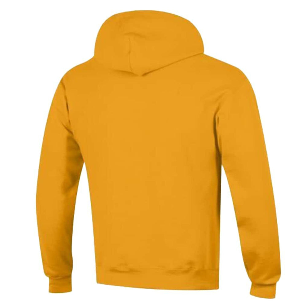 Los Angeles Chargers Champion Powerblend Arch over Logo Hoodie - Gold for sale