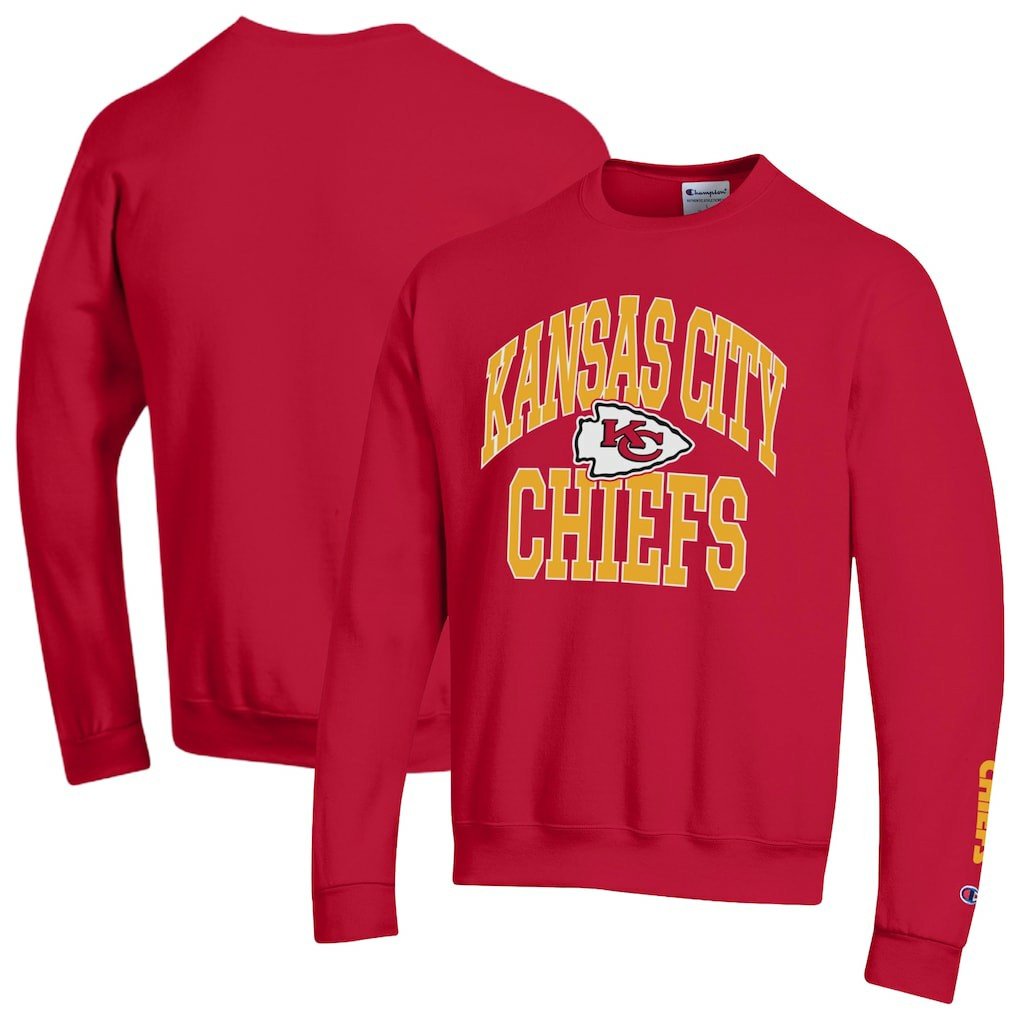Kansas City Chiefs Champion Powerblend Fleece Sweatshirt - Red sale