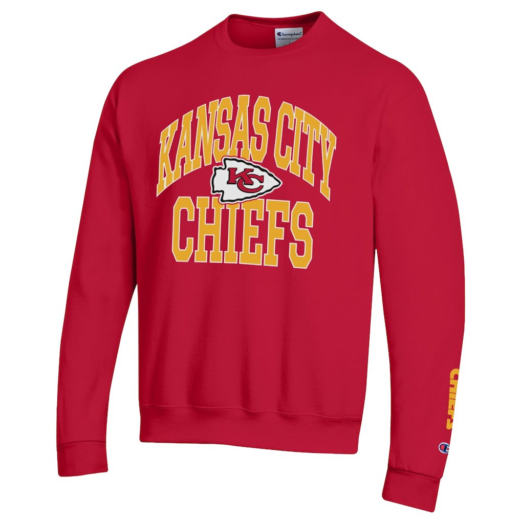Kansas City Chiefs Champion Powerblend Fleece Sweatshirt - Red sale