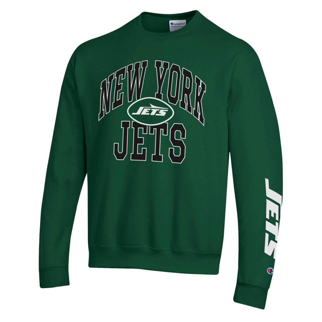 New York Jets Champion Powerblend Fleece Sweatshirt - Green outlet