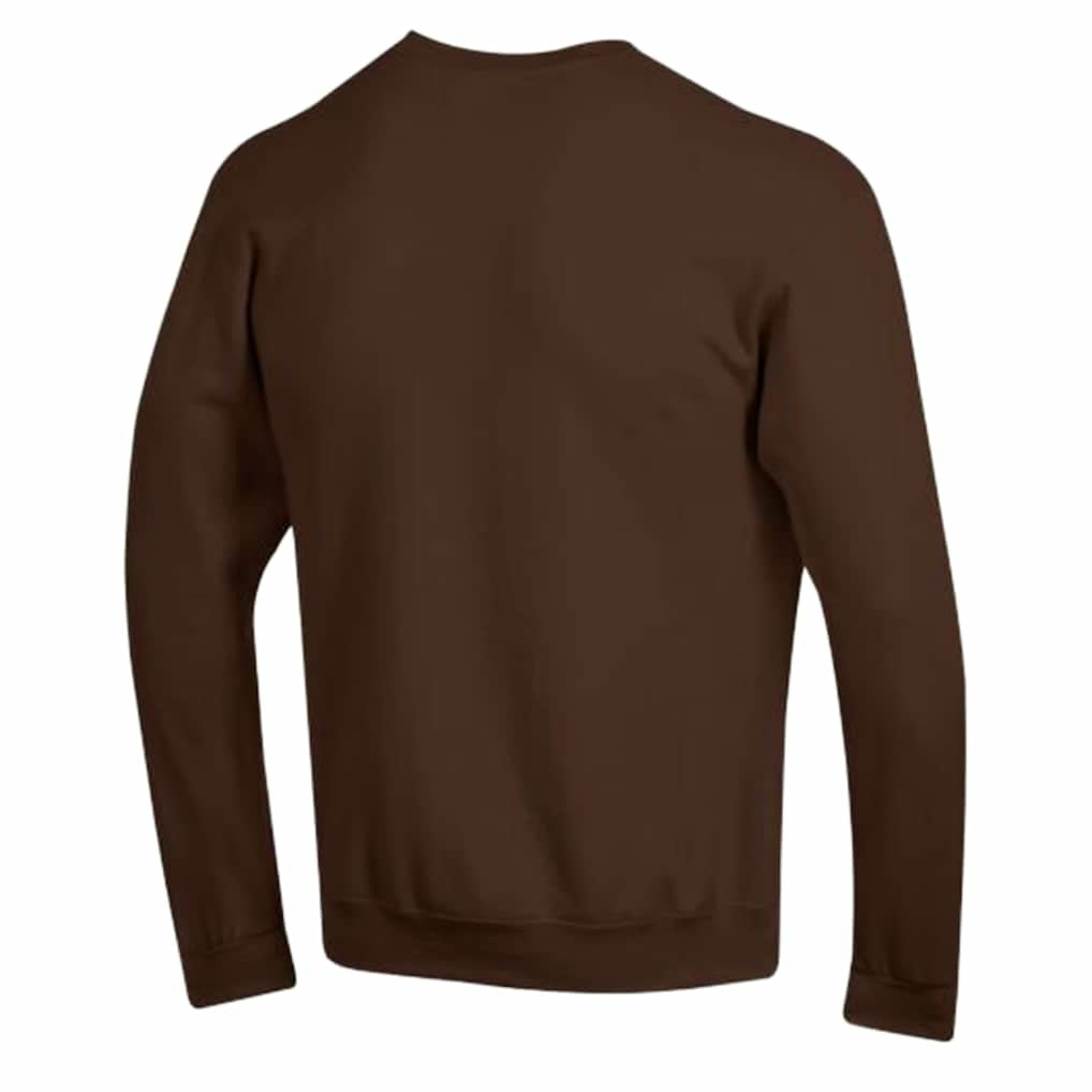 Cleveland Browns Champion Powerblend Fleece Sweatshirt - Brown on sale