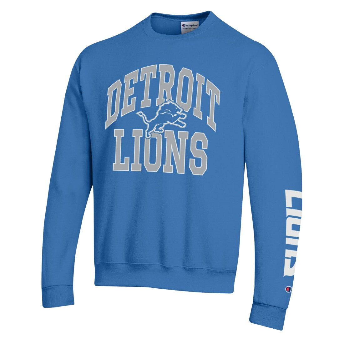 Detroit Lions Champion Powerblend Fleece Sweatshirt - Blue cheap