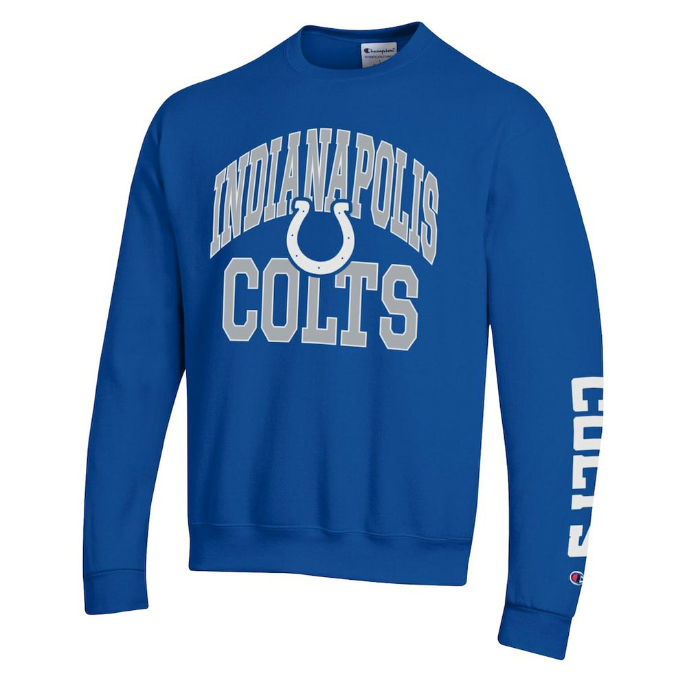 Indianapolis Colts Champion Powerblend Fleece Sweatshirt - Royal outlet