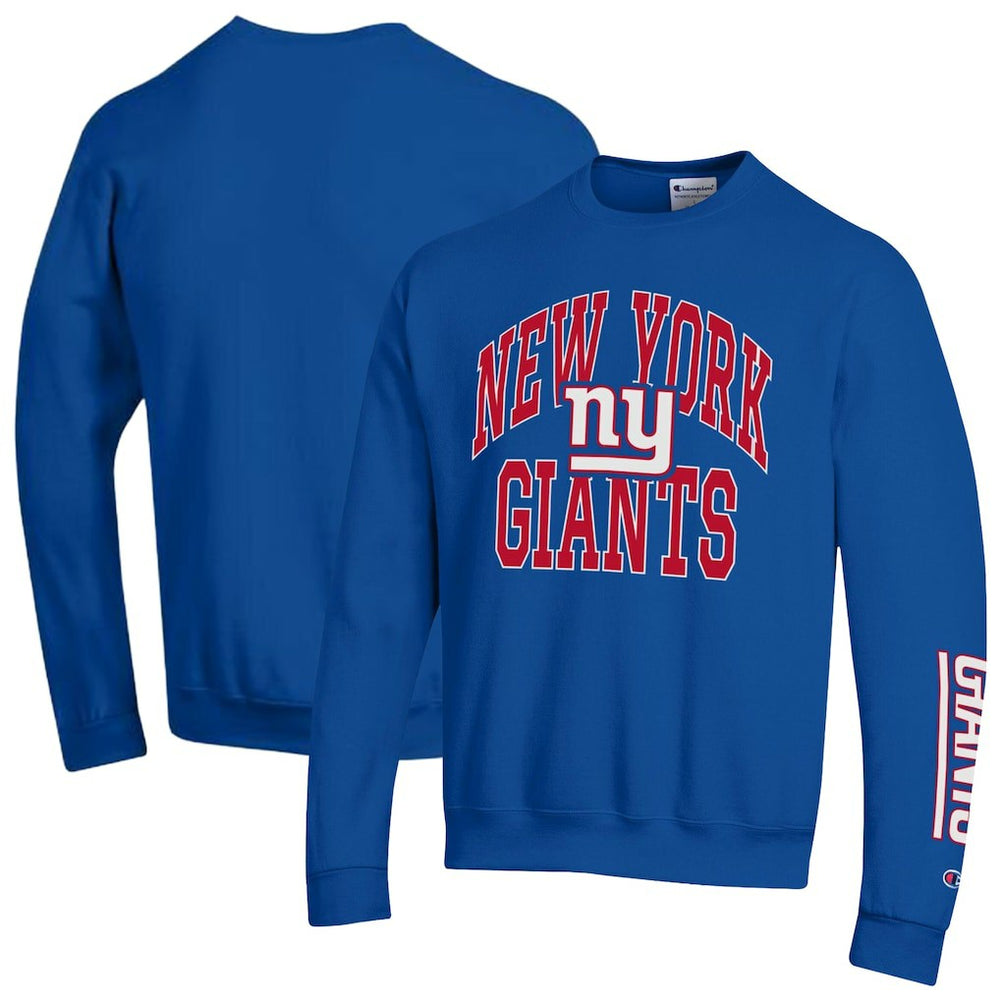 New York Giants Champion Powerblend Fleece Sweatshirt - Royal outlet