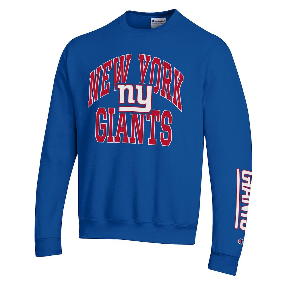 New York Giants Champion Powerblend Fleece Sweatshirt - Royal outlet