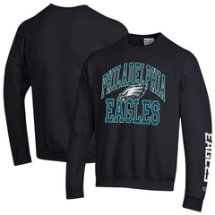 Philadelphia Eagles Champion Powerblend Fleece Sweatshirt - Black sale